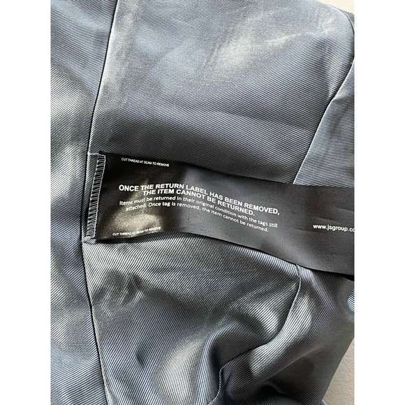 Kay Unger Tatiana Flared Sleeveless Satin Gown Nile Blue- Size 8- NWT- MSRP $348 - Picture 14 of 16